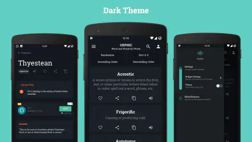 Orphic: Rare Words Dictionary screenshot