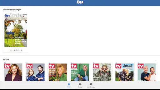 Östersunds-Posten e-tidning screenshot