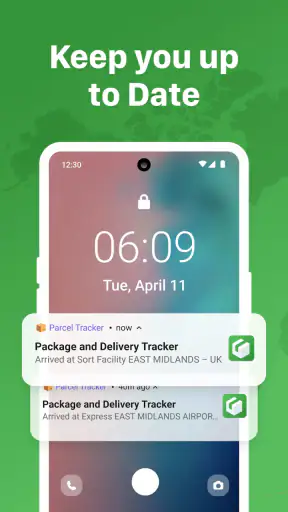 Package & Delivery Tracker screenshot