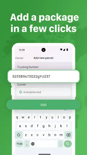 Package & Delivery Tracker screenshot