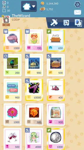 PackRat Card Collecting Game screenshot