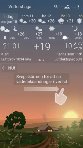 Pålitligt Väder YoWindow screenshot