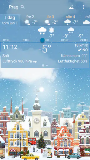 Pålitligt Väder YoWindow screenshot