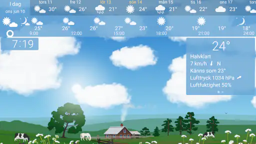 Pålitligt Väder YoWindow screenshot