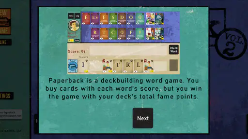 Paperback Vol. 2 screenshot