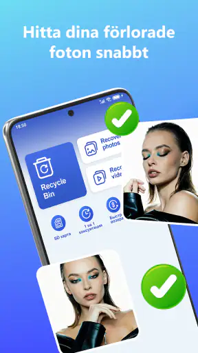 Papperskorgen: återställ alla screenshot