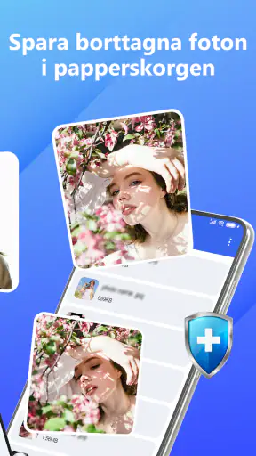 Papperskorgen: återställ alla screenshot