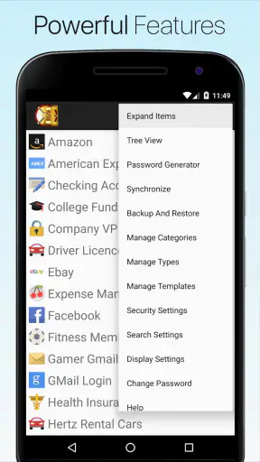 Password Manager Data Vault + screenshot