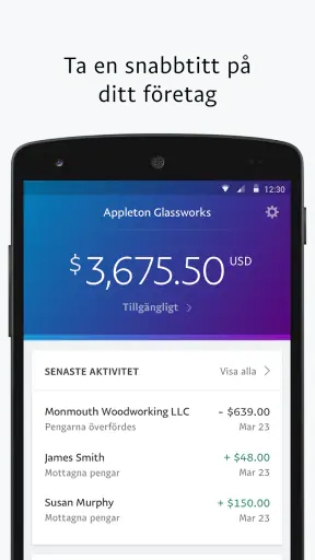 PayPal Business screenshot