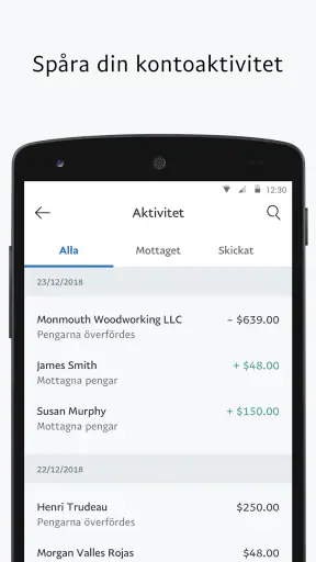 PayPal Business screenshot