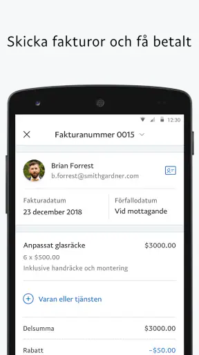 PayPal Business screenshot