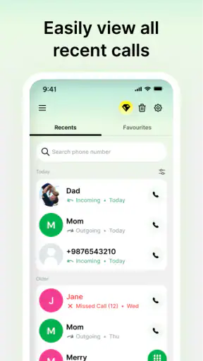 Peekora: Caller ID screenshot