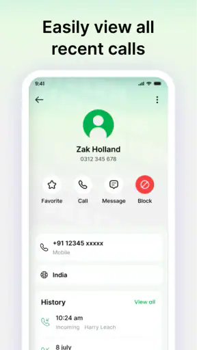 Peekora: Caller ID screenshot
