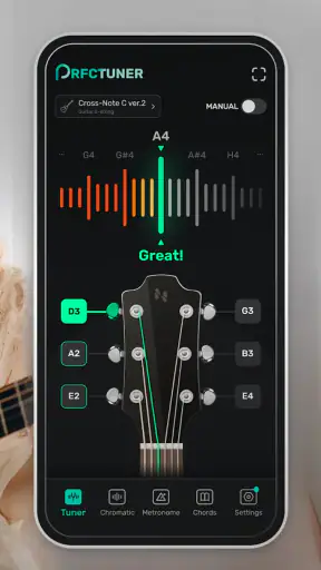 Perfekt tuner screenshot
