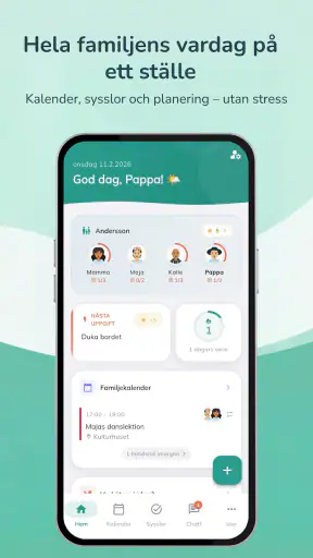 Perhe.app – familjens app screenshot