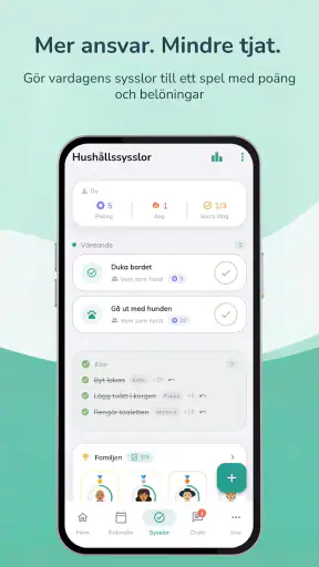 Perhe.app – familjens app screenshot