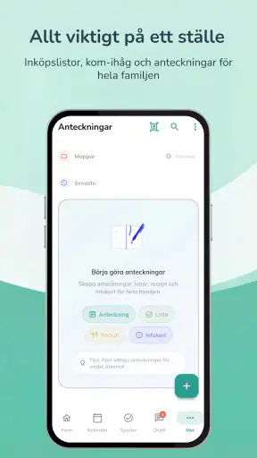 Perhe.app – familjens app screenshot