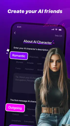 Persona.AI Pro : AI Friends screenshot
