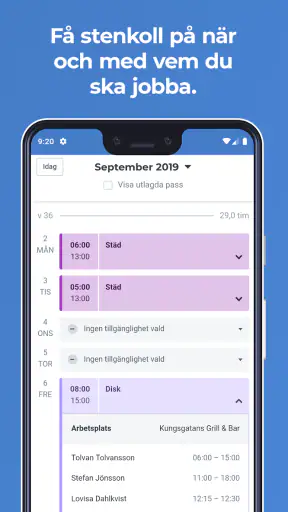 Personalkollen screenshot