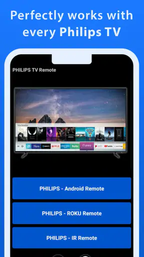 Philips TV-fjärrkontroll screenshot