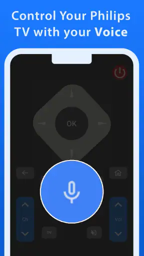 Philips TV-fjärrkontroll screenshot