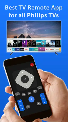 Philips TV-fjärrkontroll screenshot