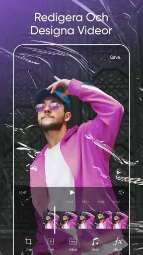 Picsart foto-videoredigerare screenshot