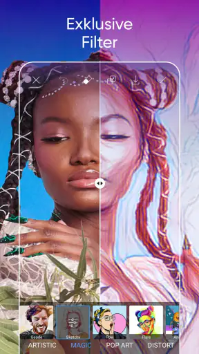 Picsart foto-videoredigerare screenshot