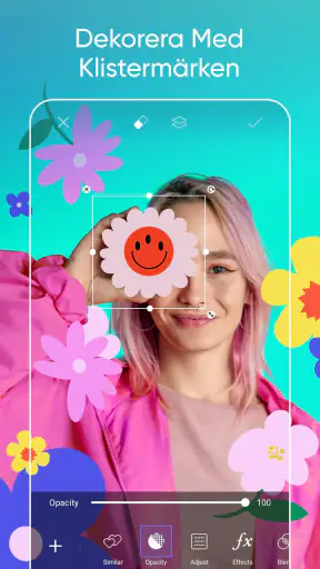 Picsart foto-videoredigerare screenshot