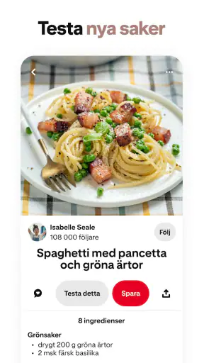 Pinterest screenshot