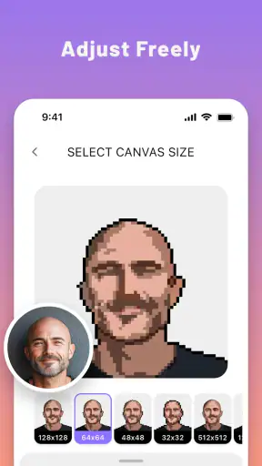 PixelMe: Pixel Art AI Camera screenshot