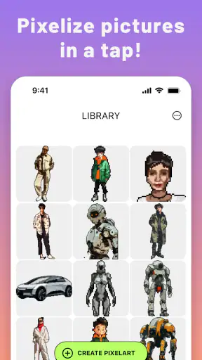 PixelMe: Pixel Art AI Camera screenshot