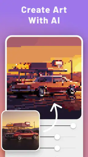 PixelMe: Pixel Art AI Camera screenshot