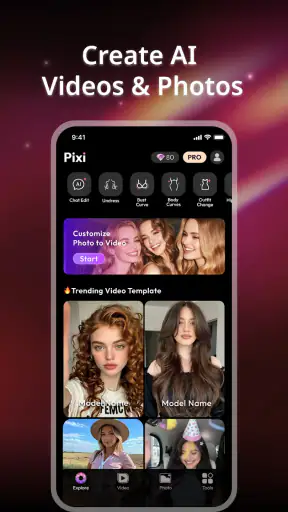 Pixi Ai：Photo Magic&Ai Video screenshot