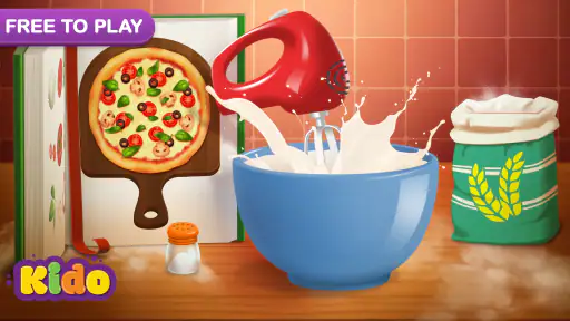 Pizza Baking Games for Kids screenshot