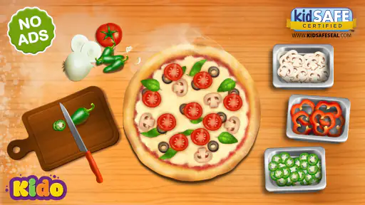 Pizza Baking Games for Kids screenshot