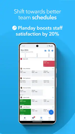Planday Employee Scheduling screenshot