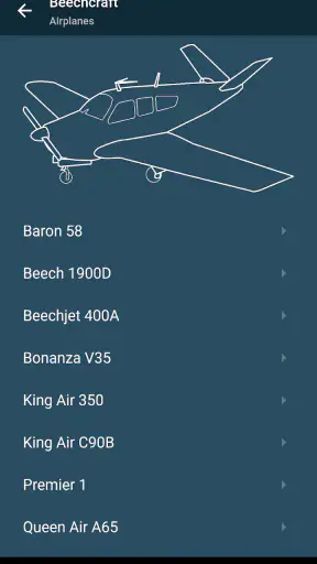 Plane Checklist screenshot