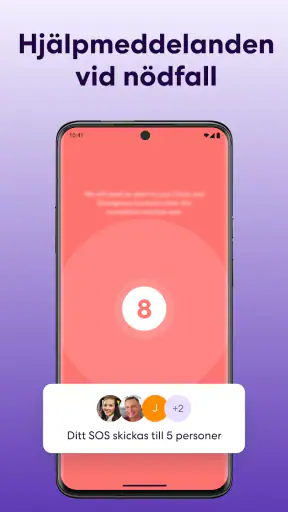 Platsdelning med Life360 screenshot