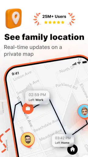 Platser & chatt för familjer screenshot