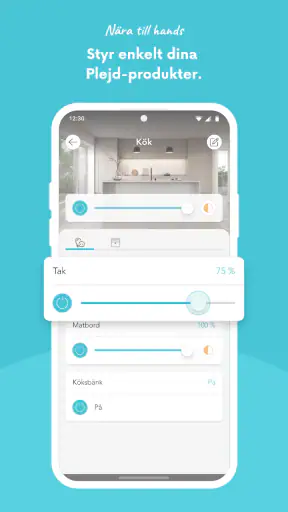 Plejd screenshot