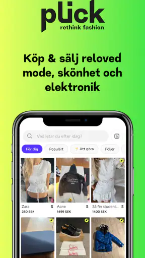 plick - second hand kläder screenshot
