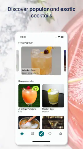 Pocket Bartender - Cocktails screenshot