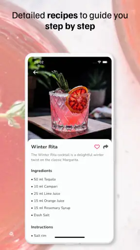 Pocket Bartender - Cocktails screenshot