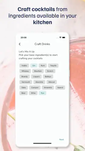 Pocket Bartender - Cocktails screenshot