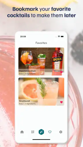 Pocket Bartender - Cocktails screenshot