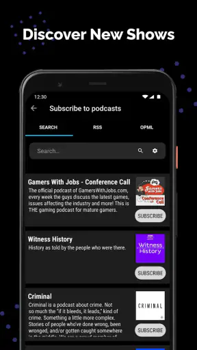 Podkicker - Podcast App Player screenshot