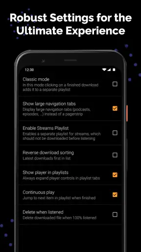 Podkicker - Podcast App Player screenshot