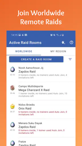 PokeRaid - for Pokémon GO Raid screenshot