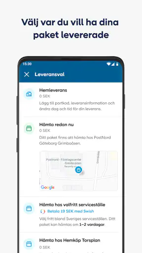 PostNord: Spåra & skicka paket screenshot